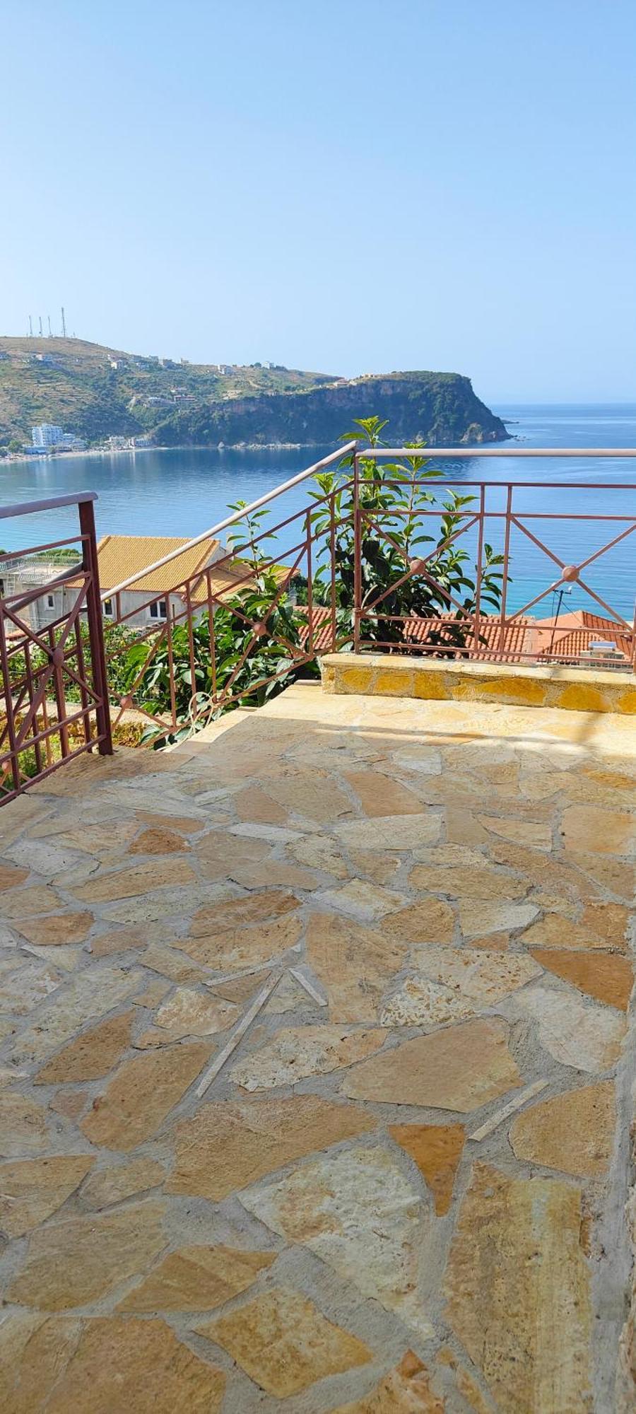 Villa Tato: Horizon Haven With Panoramic Sea Views In Himare. 외부 사진