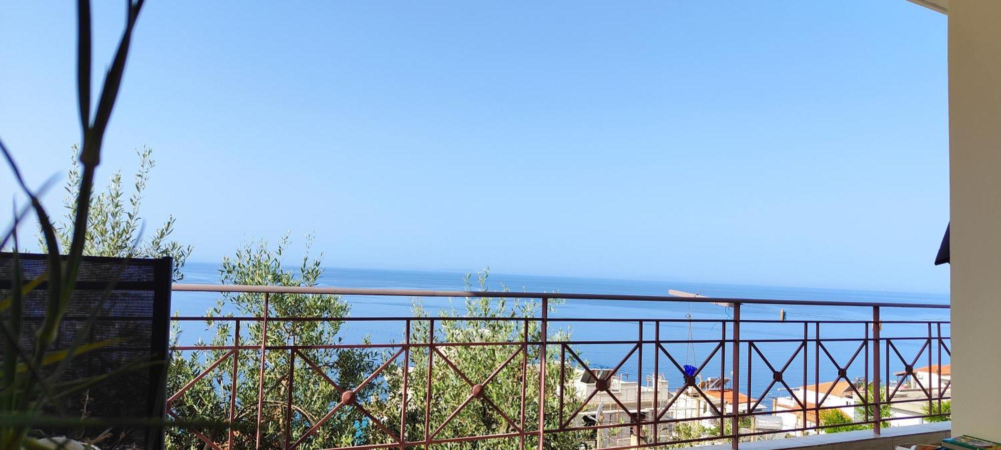 Villa Tato: Horizon Haven With Panoramic Sea Views In Himare. 외부 사진