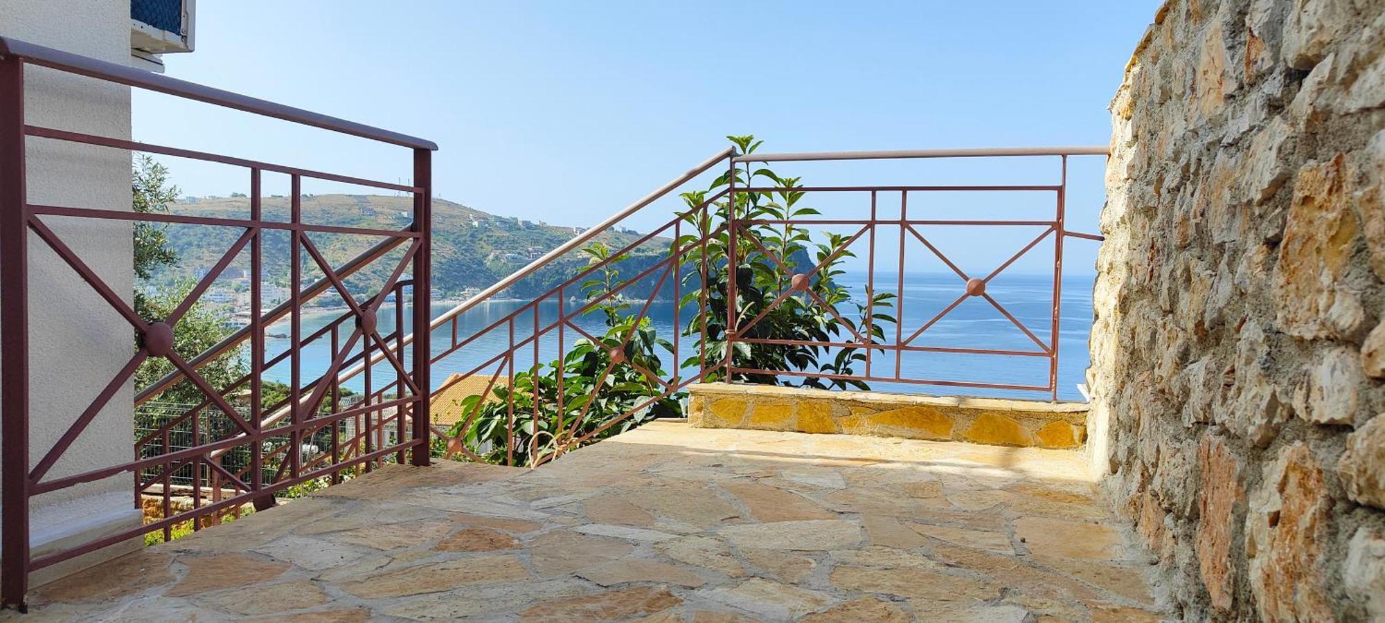 Villa Tato: Horizon Haven With Panoramic Sea Views In Himare. 외부 사진